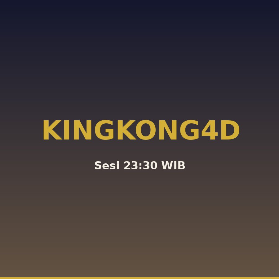 Keluaran Kingkong4d 17 Hari Ini 4 Oktober 2026, Paito dan (35804)